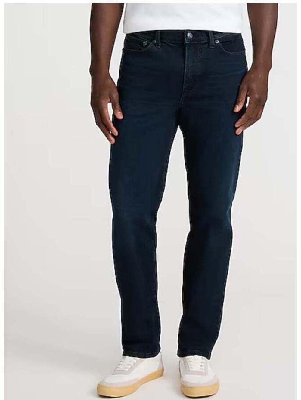 Express Straight Dark Wash Stretch Jeans